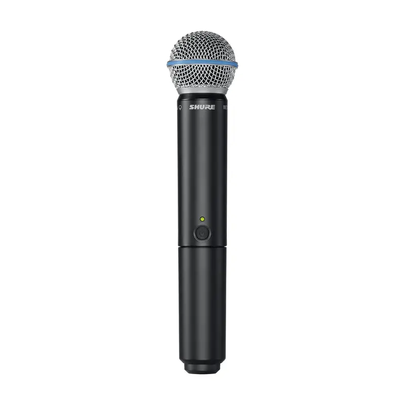Shure Blx24r/B58 Rackmount Wireless Handheld Microphone System With Beta 58A Capsule (H10: 542 To 572 Mhz) 2