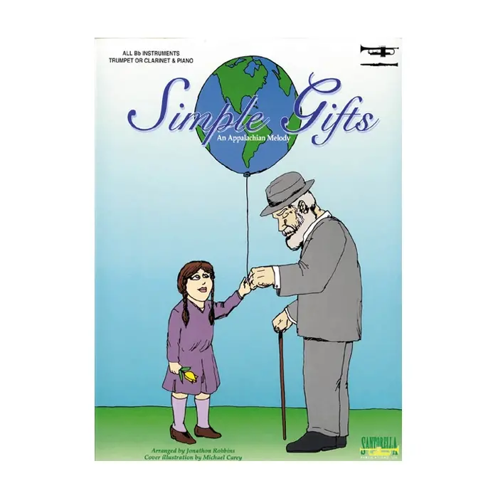 Simple Gifts All Bb & Piano - Trumpet Or Clarinet And Piano 1