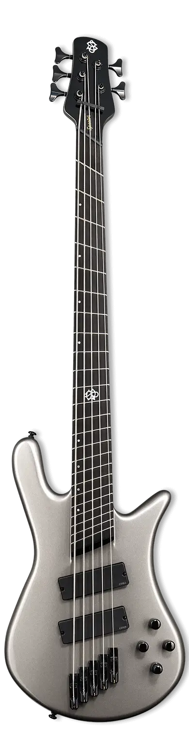 Spector Ns Dimension High Performance 5 Multi-Scale 5-String Bass Guitar - Gunmetal Gloss 1