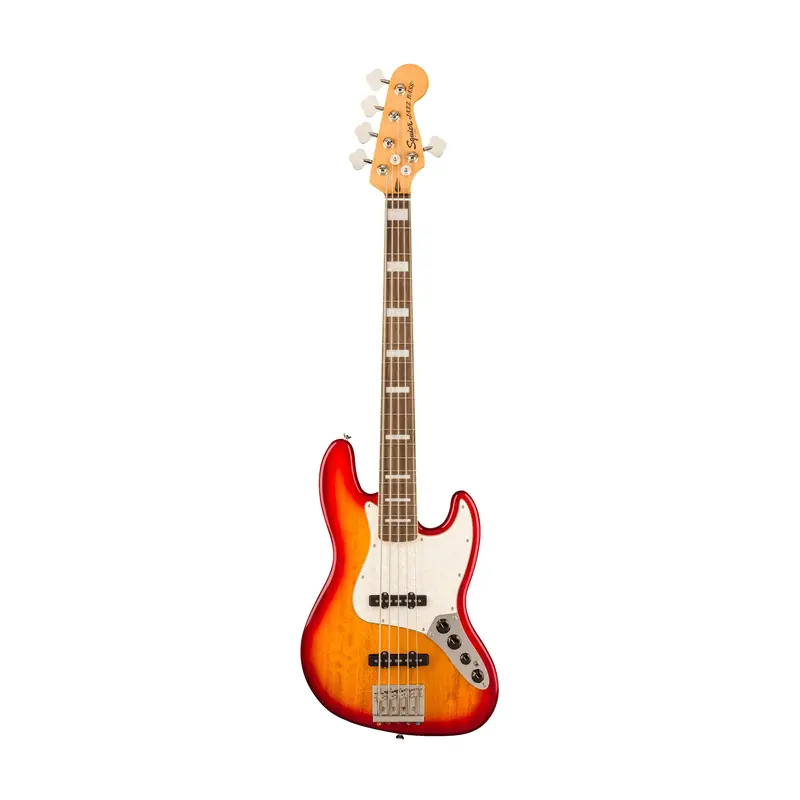 Squier Classic Vibe Active '70S Jazz Bass V Electric Bass - Sienna Sunburst 1