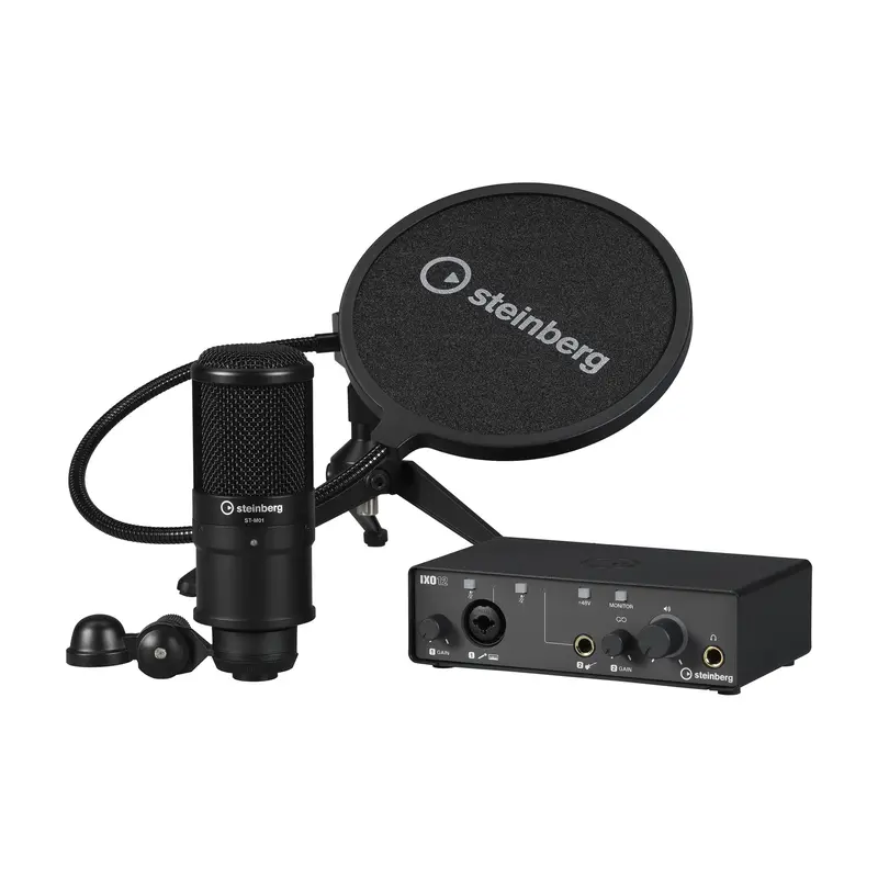 Steinberg Ixo12 Podcast Pack I2-In/2-Out Usb Audio Interface 1