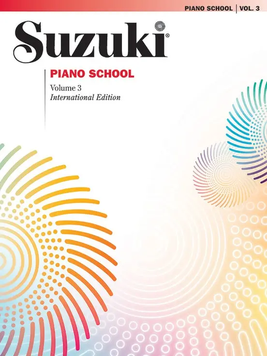Suzuki Piano School International Edition Piano Book- Volume 3 1