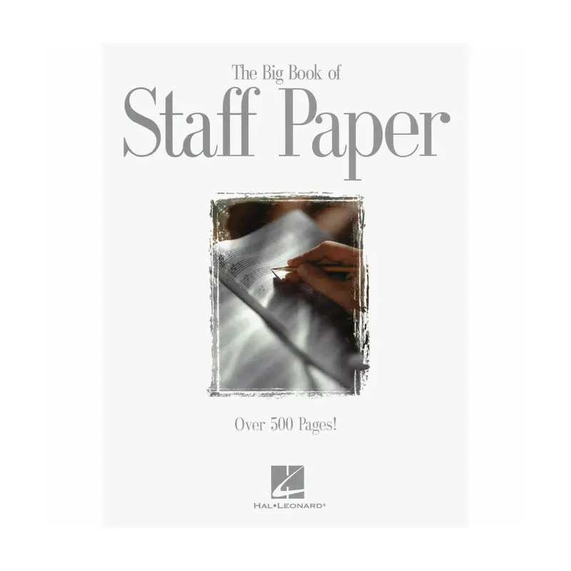 The Big Book Of Staff Paper 1