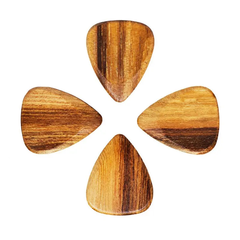 Timber Tones Timt-Pame-4 Pale Moon Ebony Pack With 4 Picks 1