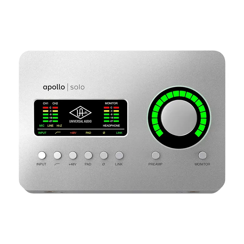 Universal Audio Apollo Solo Heritage Edition Thunderbolt 3 Audio Interface 1
