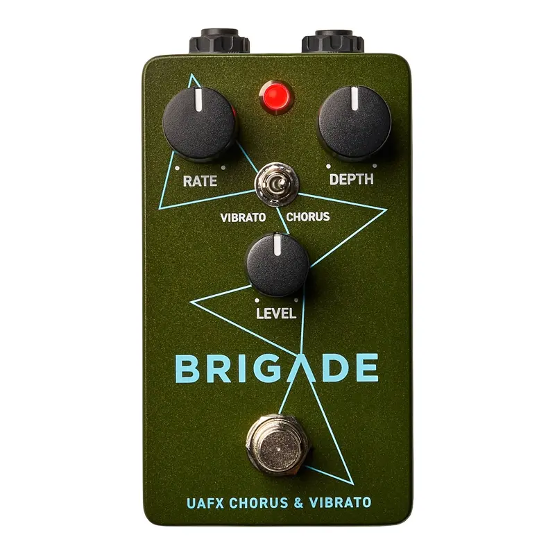 Universal Audio Uafx Brigade Chorus And Vibrato Effects Pedal 1