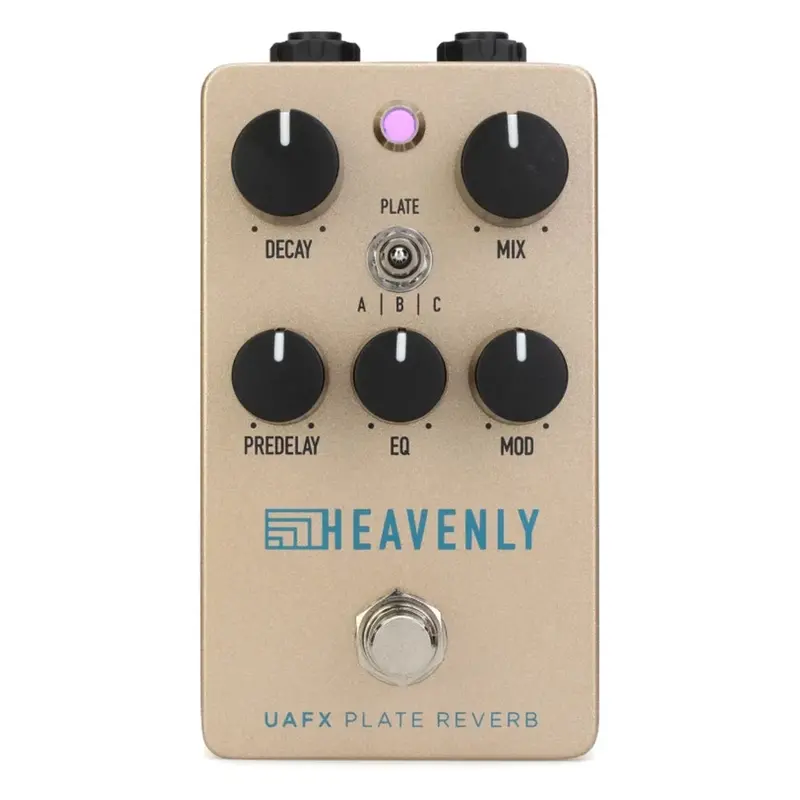 Universal Audio Uafx Heavenly Plate Reverb Guitar Effects Pedal 1