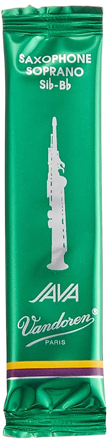 Vandoren Java Green Soprano Saxophone Reed- #4 1