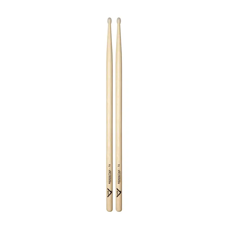 Vater American Hickory 7A Drumsticks Nylon Tip 1