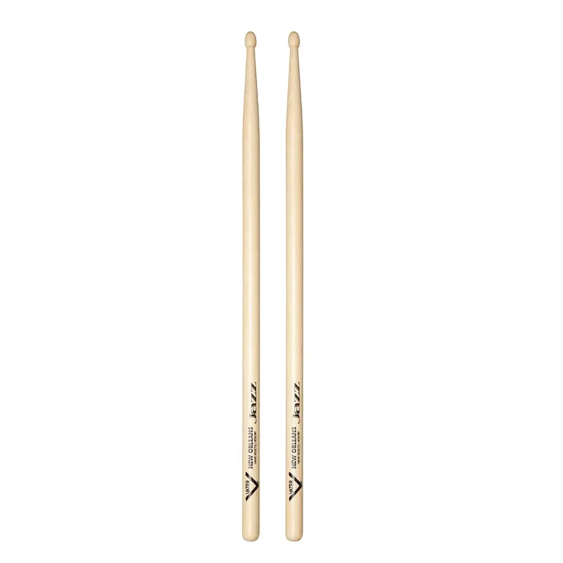 Vater American Hickory Drumsticks New Orleans Jazz Wood Tip 1