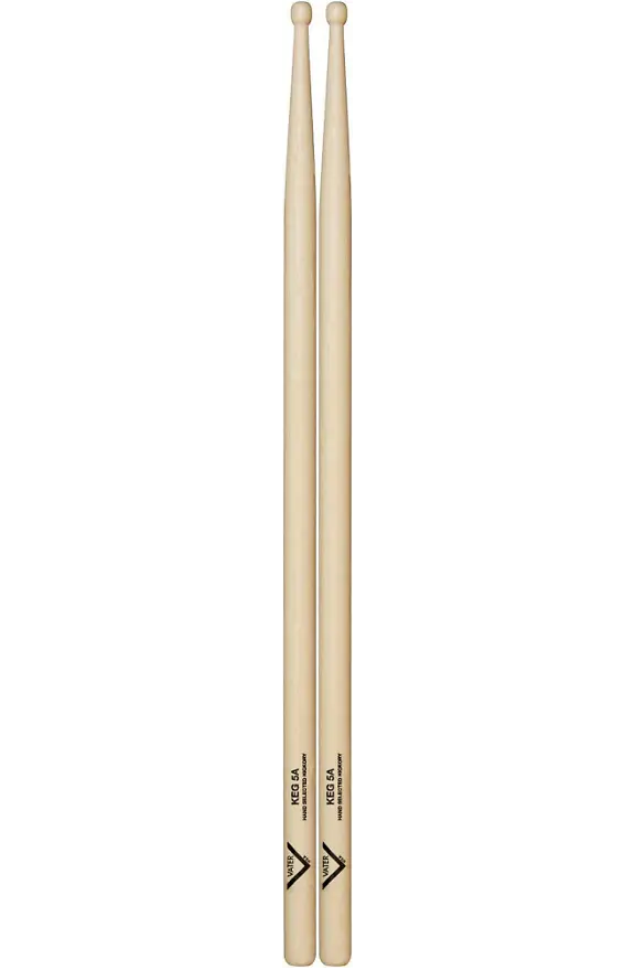 Vater Hickory Keg Tip Drum Stick 5A Wood 1