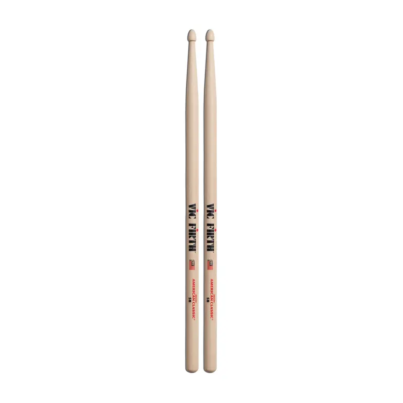 Vic Firth American Classic 5B Hickory Drumsticks 1