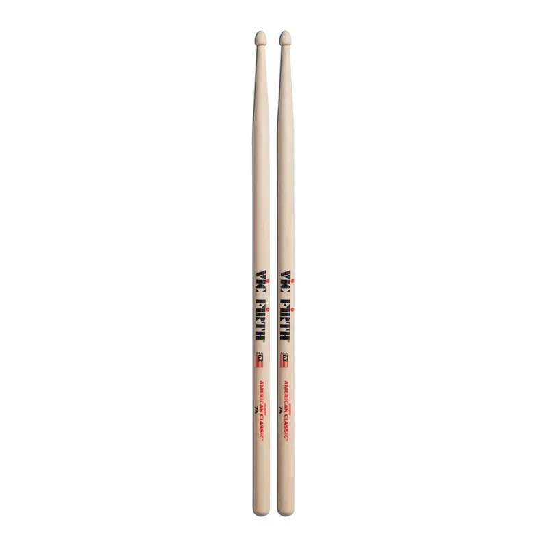 Vic Firth American Classic 7A Hickory Drumsticks 1