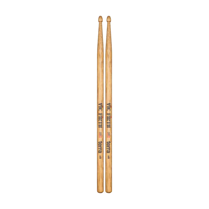 Vic Firth American Classic Vf5bt Terra Wood Tip Drumsticks 1