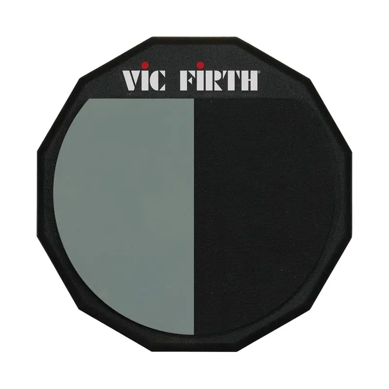 Vic Firth Vfpad12h" Single Side Practice Pad With Double Surface 1