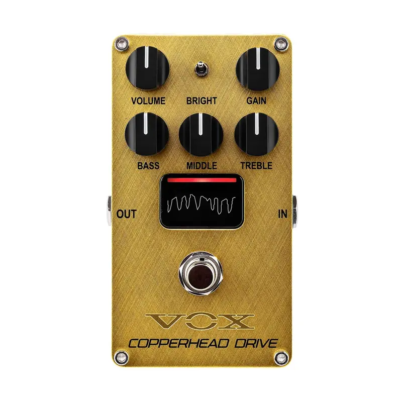 Vox Copperhead Overdrive Pedal With Nutube 1