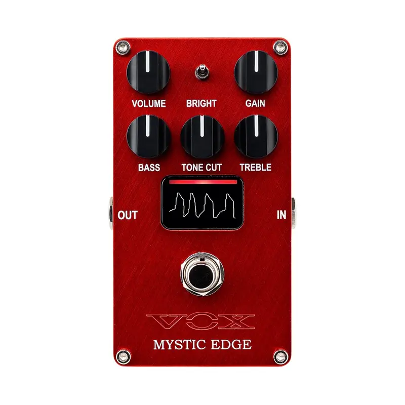 Vox Mystic Edge - Valve Distortion Pedal Red 1
