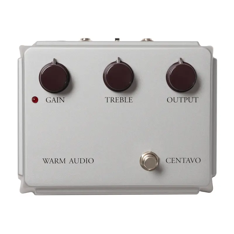 Warm Audio Centavo Professional Overdrive Pedal - Limited-Edition Silver 1