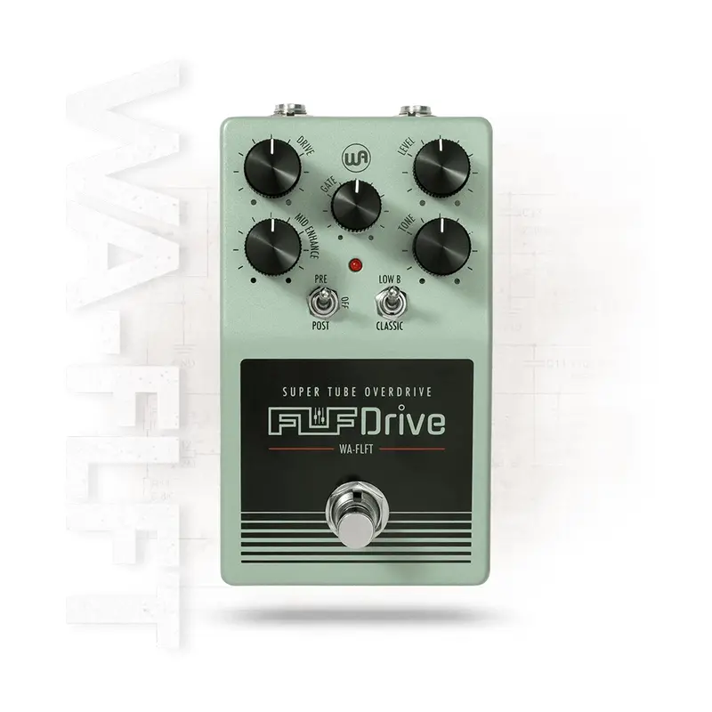 Warm Audio Fluff Drive Overdrive Pedal - Teal 1