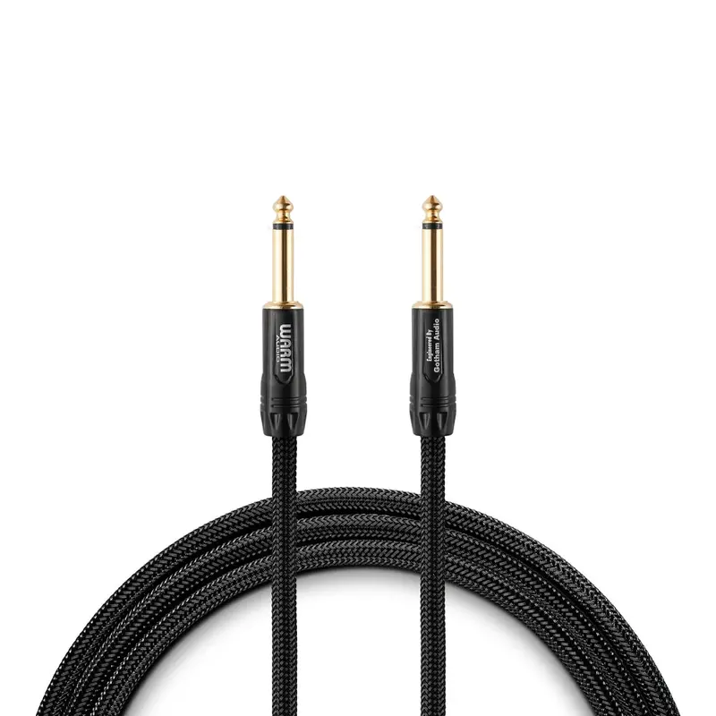 Warm Audio Prem-Ts-25' Premier Gold Straight To Straight Instrument Cable - 25-Foot 1