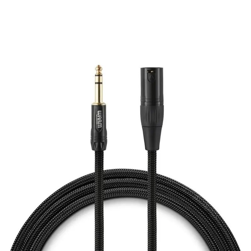 Warm Audio Premier Gold Xlr Male To Trs Male Cable - 6' 1
