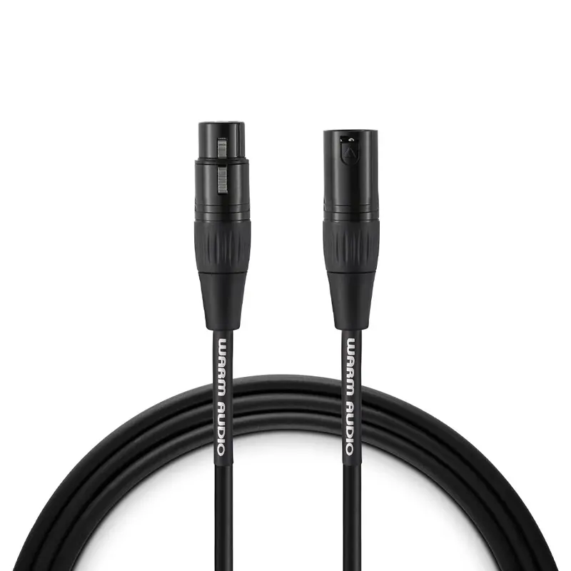 Warm Audio Pro Silver Xlr Female To Xlr Male Microphone Cable - 25-Foot 1