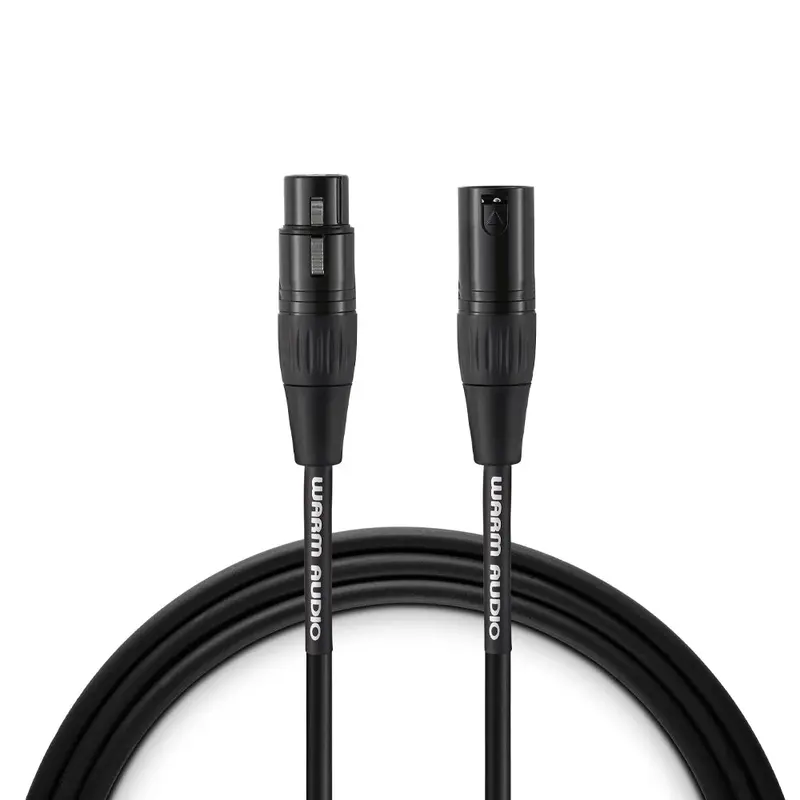 Warm Audio Pro Silver Xlr Female To Xlr Male Microphone Cable - 6-Foot 1
