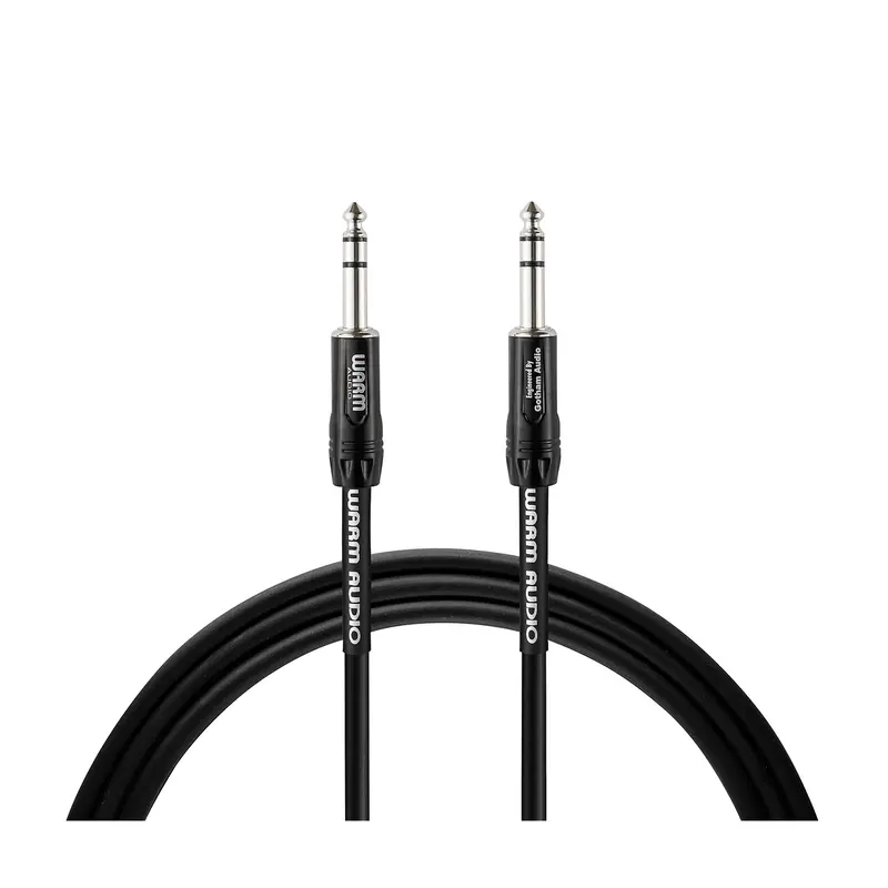 Warm Audio Pro-Trs-3' Pro Silver Trs To Trs Cable - 3-Foot 1