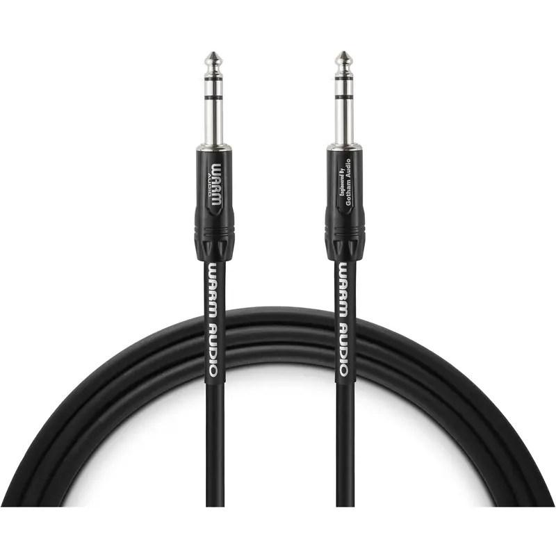 Warm Audio Pro-Trs-5' Pro Silver Trs To Trs Cable - 5-Foot 1