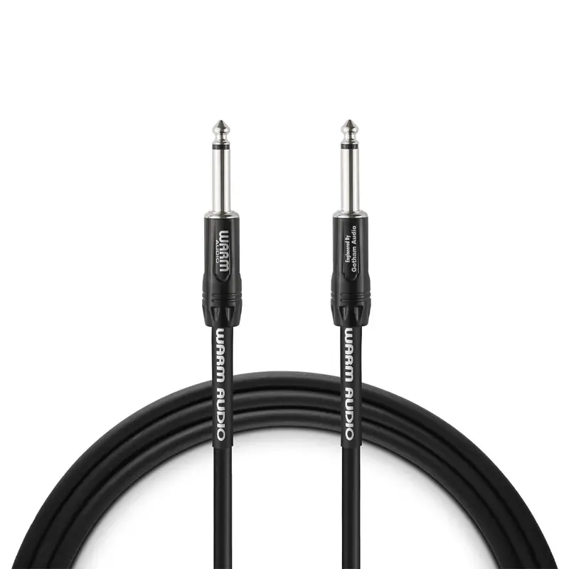 Warm Audio Pro-Ts-20' Pro Silver Straight To Straight Instrument Cable - 20-Foot 1