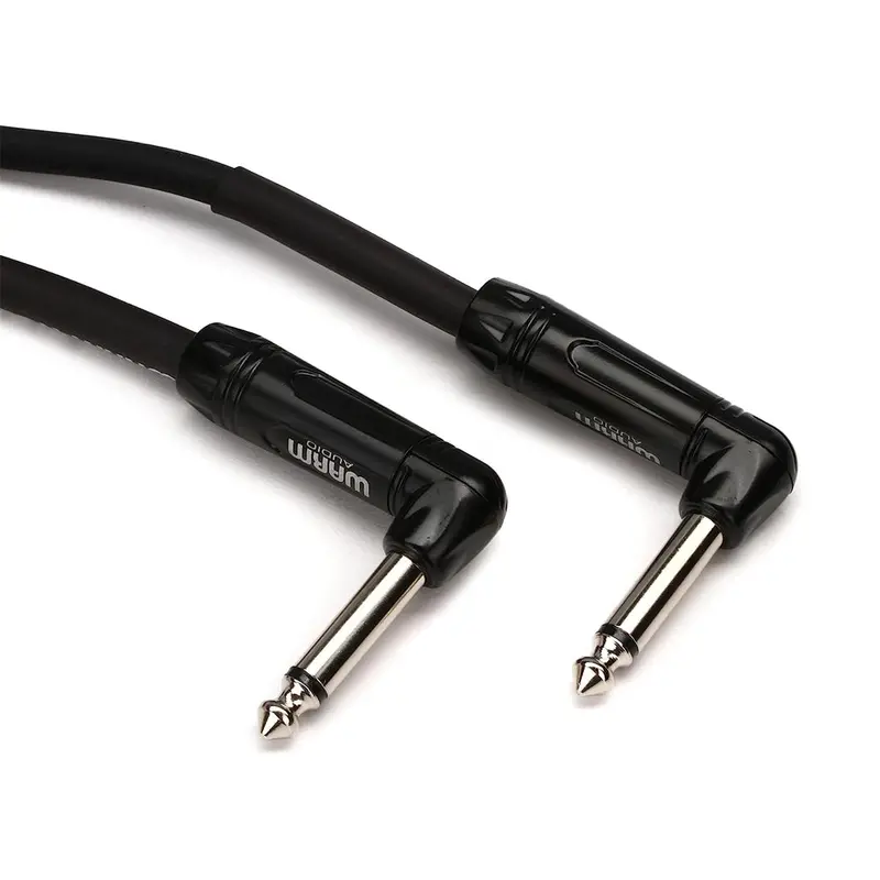 Warm Audio Pro-Ts-2Rt-1' Pro Series Right Angle To Right Angle Ts Cable - 1 Foot 1
