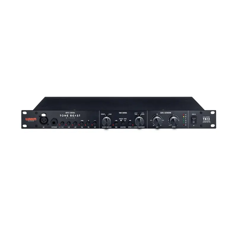 Warm Audio Tb12 Black Tonebeast Microphone Preamp 1