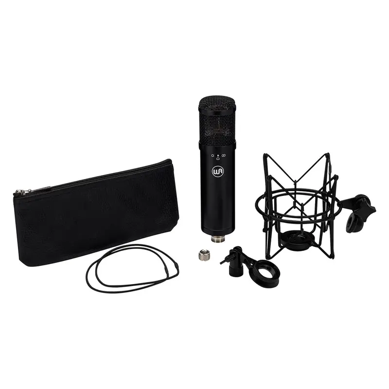 Warm Audio Wa-47Jr-Blk Fet Black Condenser Microphone Black 2