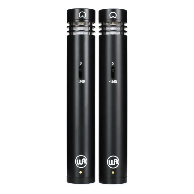 Warm Audio Wa-84 Small Diaphragm Condenser Microphone (Stereo Pair, Black) 1