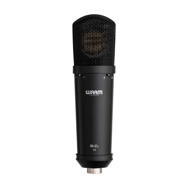 Warm Audio Wa-87Jr Studio Vocal Microphone - Black 2