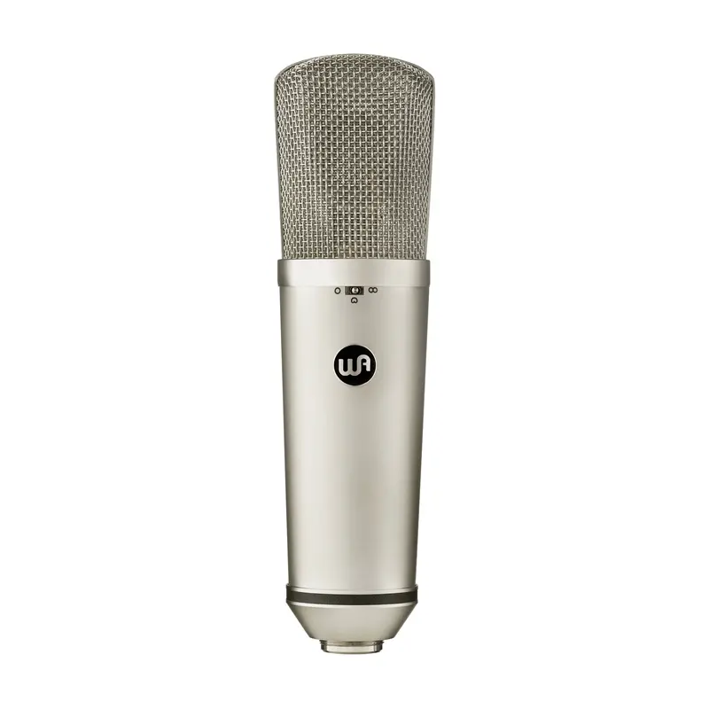 Warm Audio Wa-87Jr Studio Vocal Microphone - Nickel 1