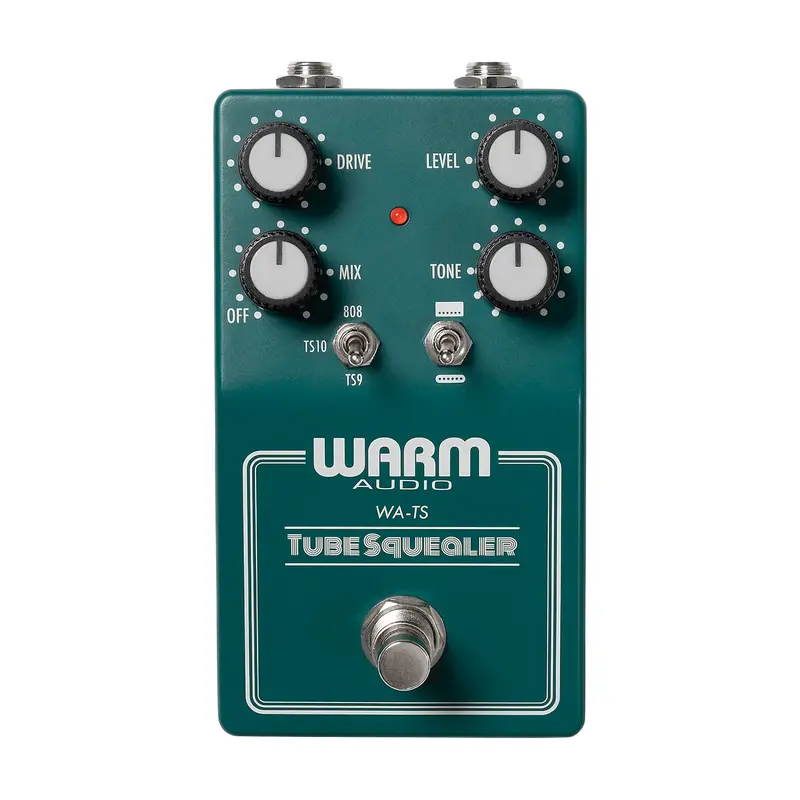 Warm Audio Wa-Ts Tube Squealer Dual Overdrive Effects Pedal - Vintage Green 1