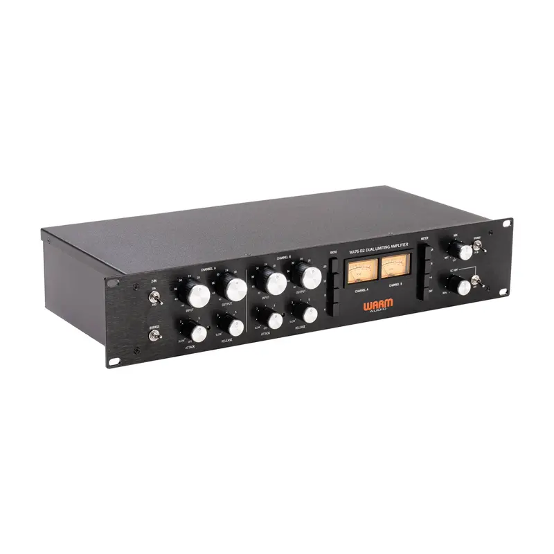 Warm Audio Wa76-D2 Dual-Channel Discrete Fet Compressor/Limiter 1