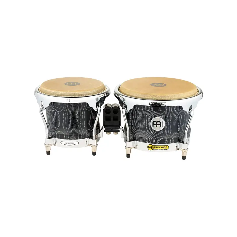 Woodcraft Series Wb400 Wood Bongos 7" & 8 1/2", Vintage Black 1