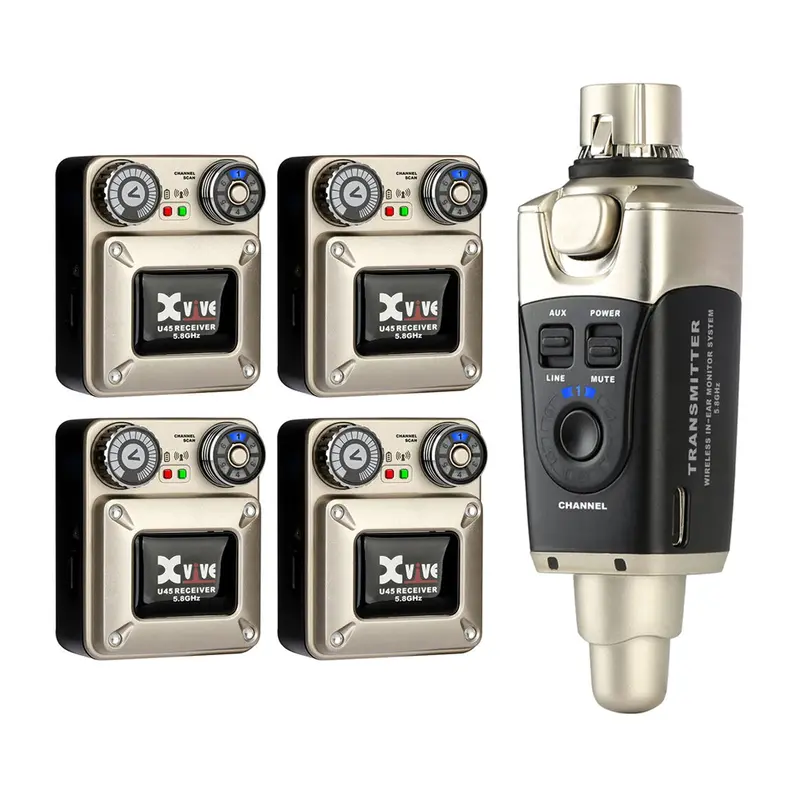 Xvive U45r4 Wireless In-Ear Monitoring System - 5.8Ghz 1