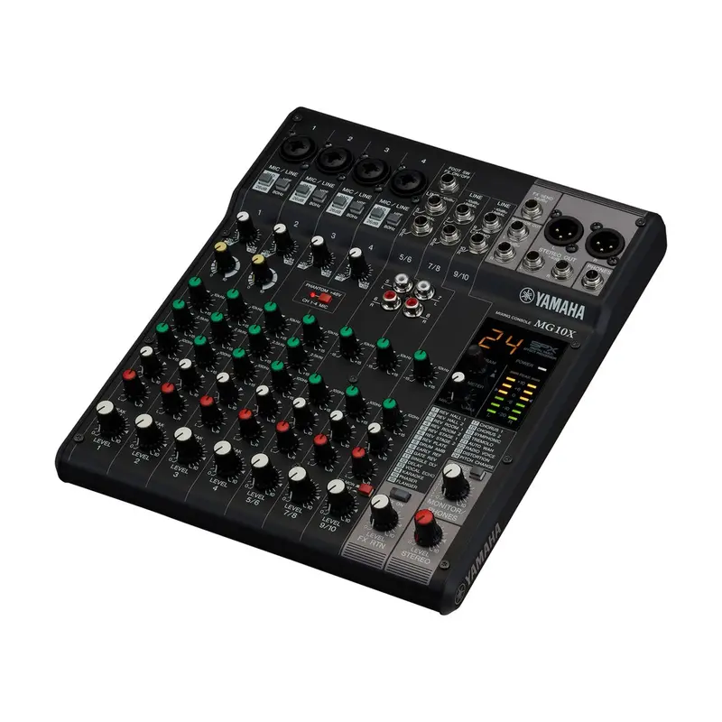 Yamaha 10-Channel Mg10x Stereo Mixer 2