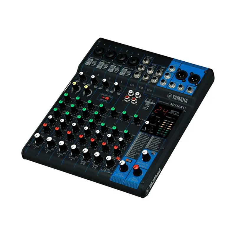 Yamaha 10-Channel Mg10xu Analog Mixer W/ Effect & Usb Interface 2