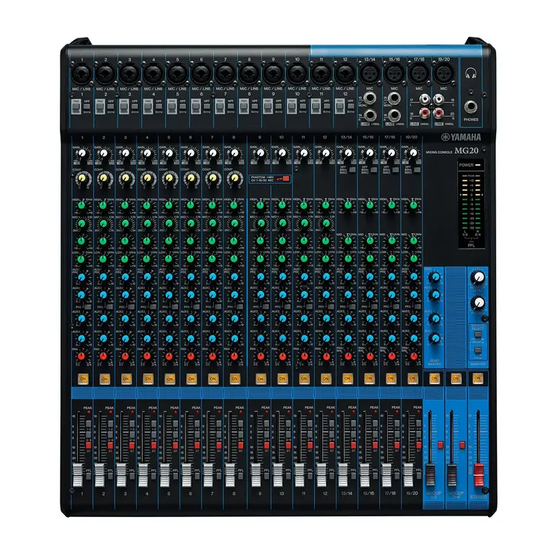 Yamaha 20-Channel Mg20 Mixer With Compression 1