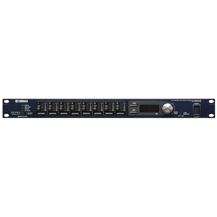 Yamaha Ad8hr Ad Converter With Remote Preamp 1