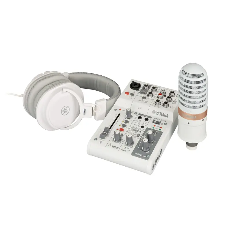 Yamaha Ag03 Mk2 Livestreaming Pack - White 1