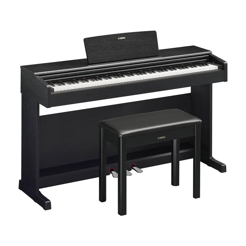Yamaha Arius Ydp-145 Digital Home Piano With Bench - Black Walnut 1