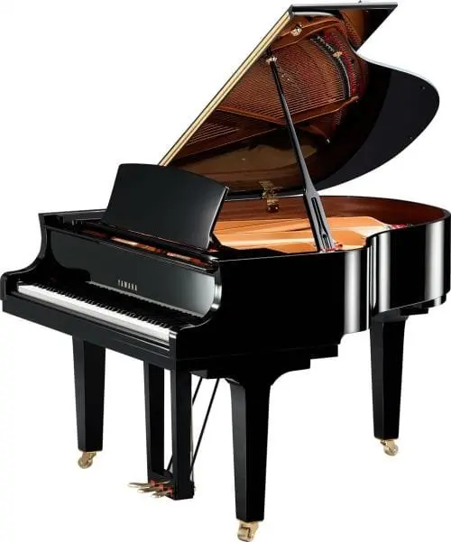 Yamaha C1x Grand Piano Polished Ebony 1