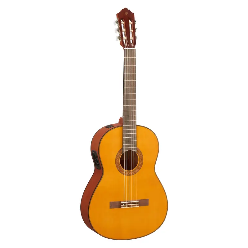 Yamaha Cgx122ms Solid Spruce Top Classical Acoustic/Electric Guitar 1