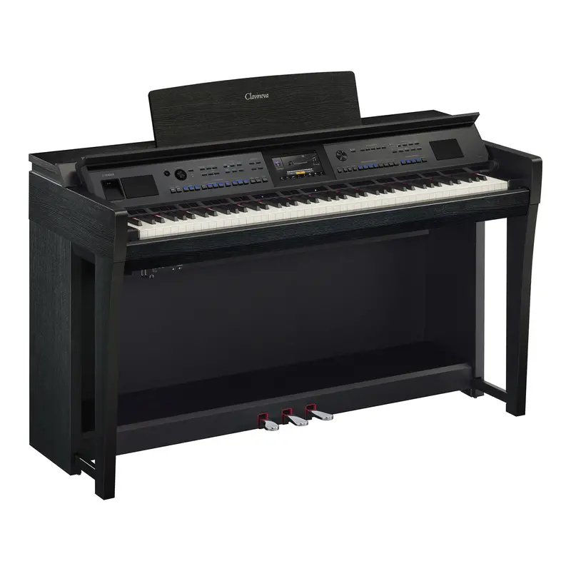 Yamaha Clavinova Cvp-905 Digital Upright Piano - Matte Black 1