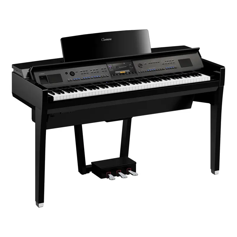 Yamaha Clavinova Cvp-909 Digital Upright 88-Key Piano - Matte Black 1